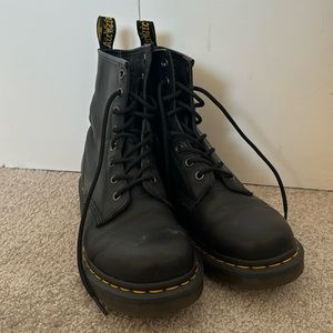 Dr. Marten Black Leather Boots